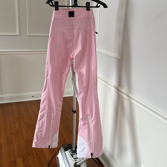 NWT Loveshackfancy x Bogner fire and ice Ireen ski pant in blush. - Picture 14 of 16